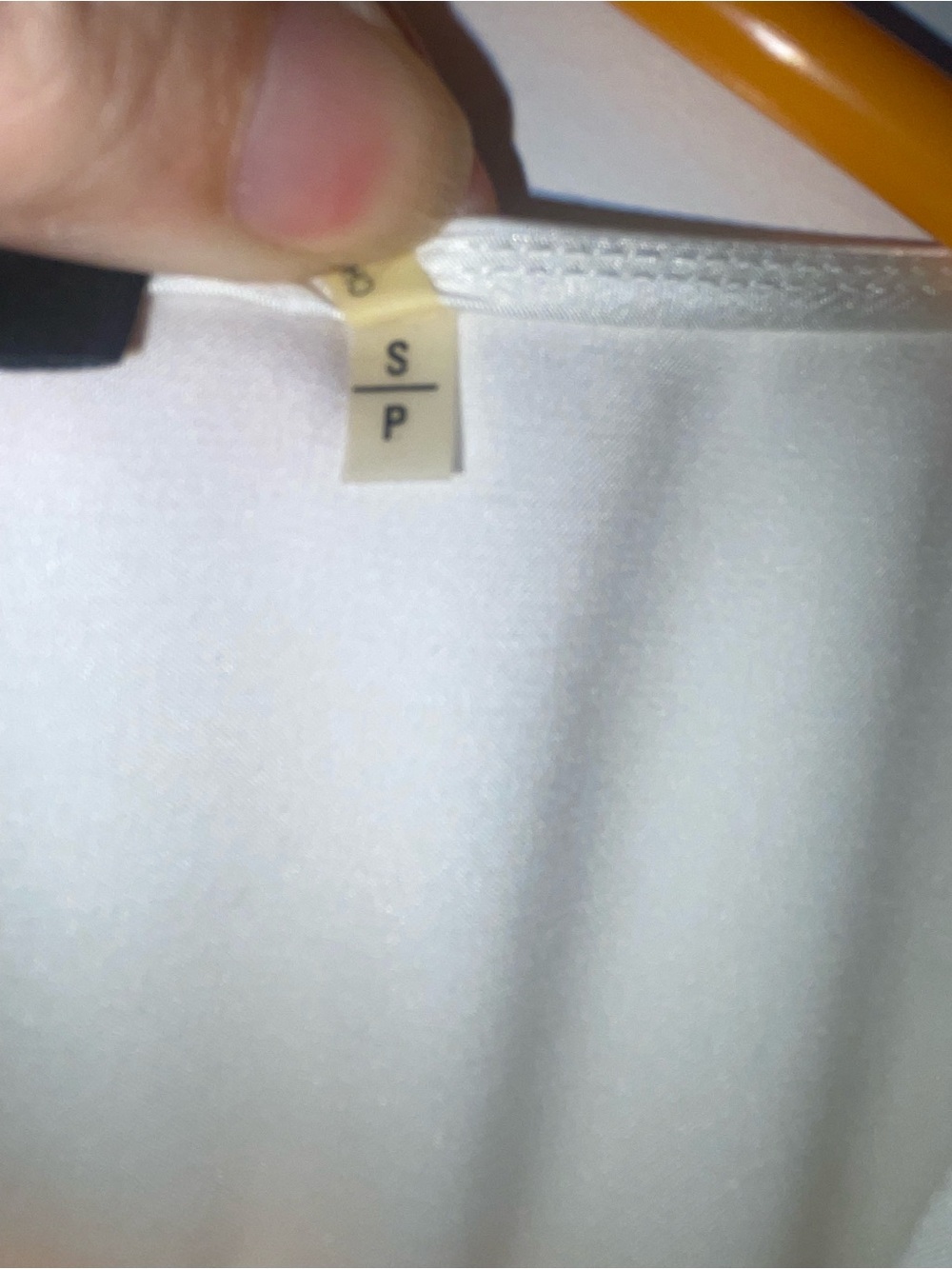 Tahari White Satin Blouse S - Picture 5 of 8